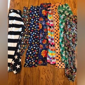8 lulaRoe leggings T/C new or worn once